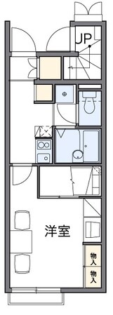 レオパレスブルーメの物件間取画像